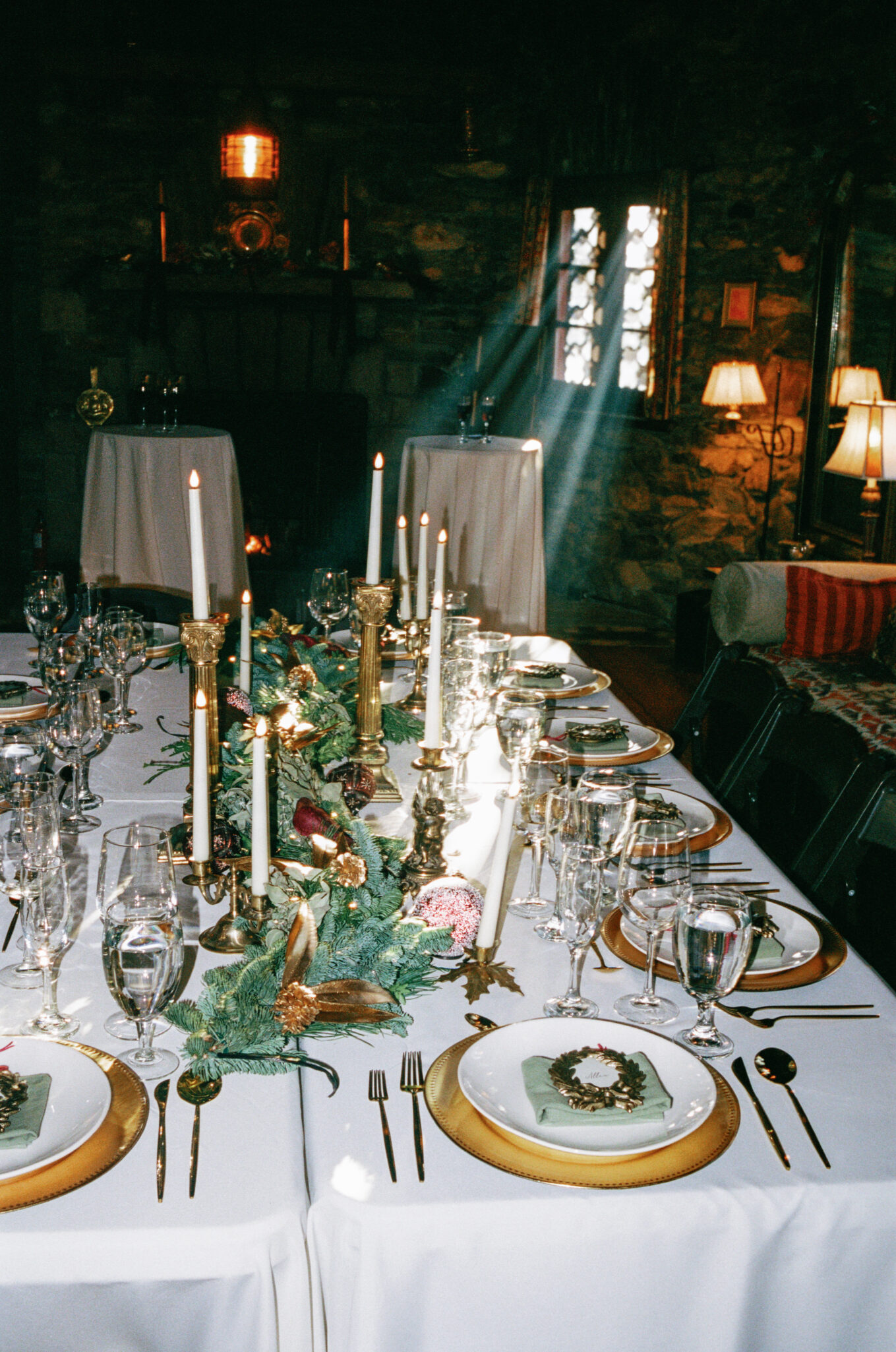 35mm film wedding photography asheville - douglas ellington house