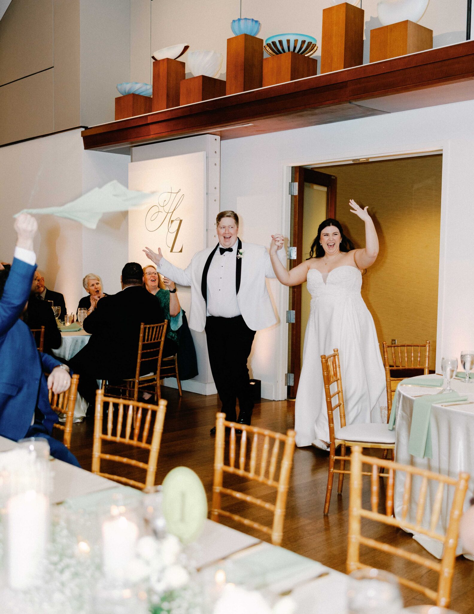 Foundations For the Carolina wedding reception Charlotte